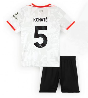 Liverpool Ibrahima Konate #5 Tredje Kläder Barn 2024-25 Kortärmad (+ Korta byxor)